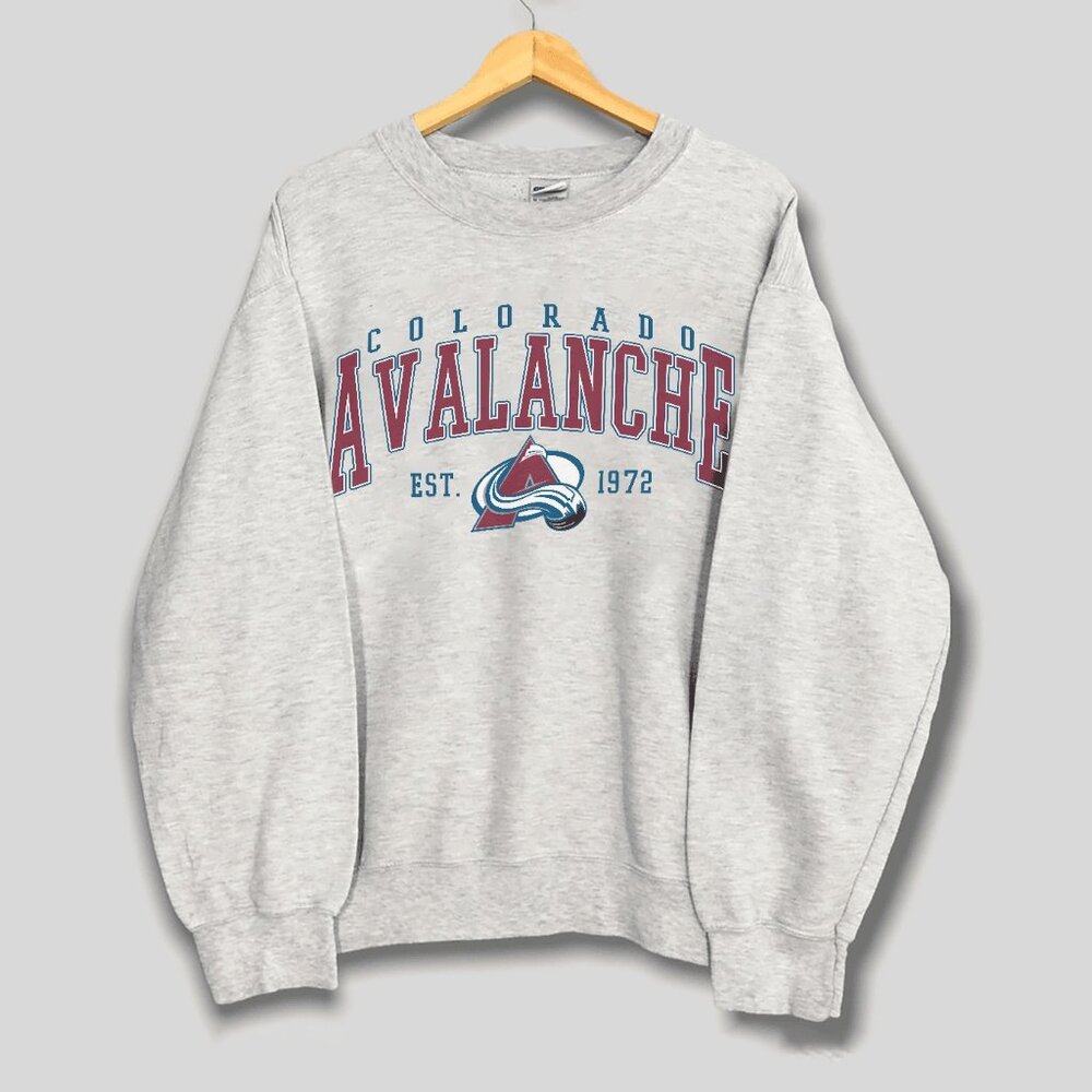 Vintage Colorado Avalanche Hockey Shirt, Retro NHL Avalanche Men Women Shirt